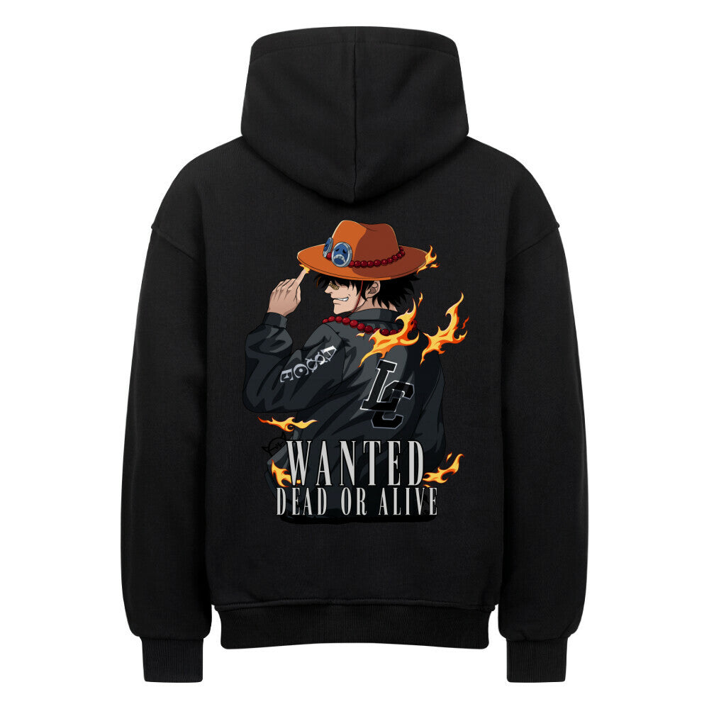 "WANTED" Oversized Hoodie