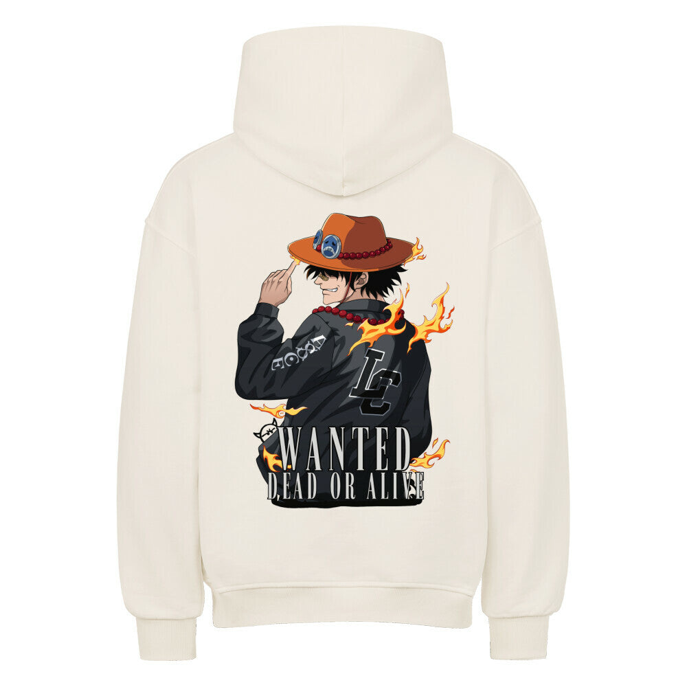 "WANTED" Oversized Hoodie