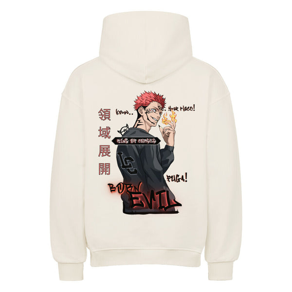 "King of curses" Oversized Hoodie