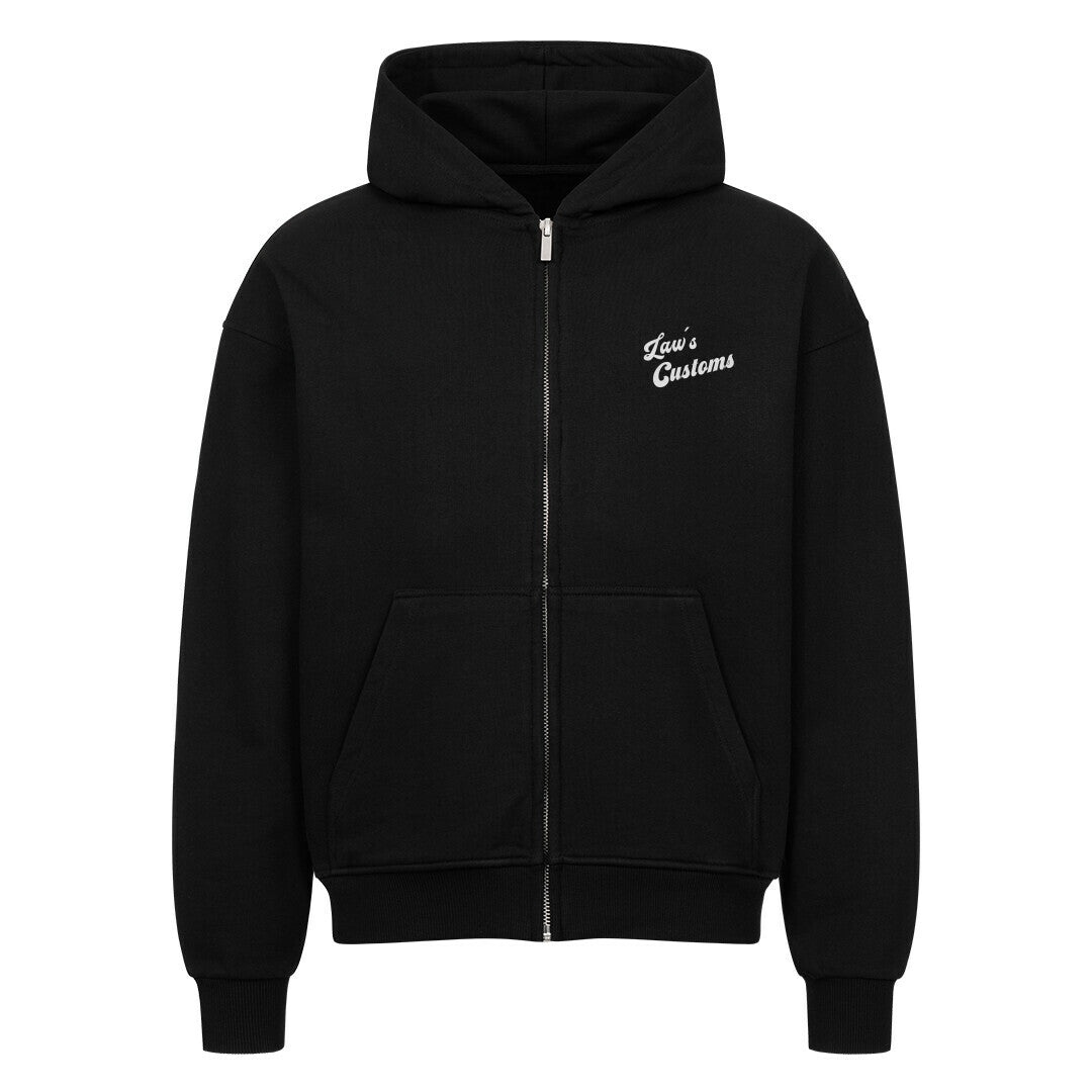 "ROOM" Oversized Zipper Hoodie