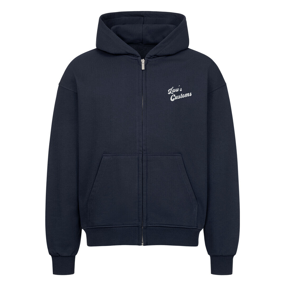 "ROOM" Oversized Zipper Hoodie