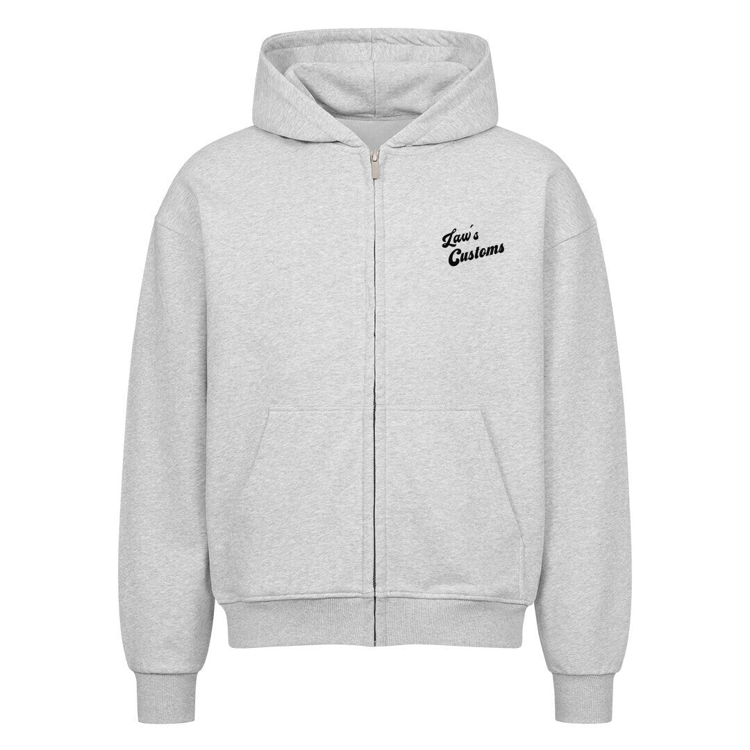 "ROOM" Oversized Zipper Hoodie