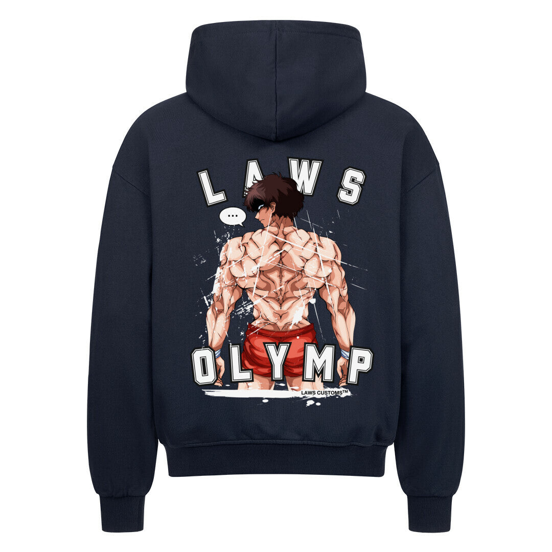 "OLYMP" Oversized Zipper Hoodie