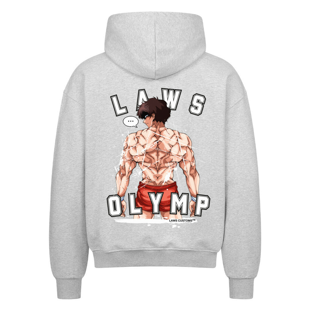 "OLYMP" Oversized Zipper Hoodie